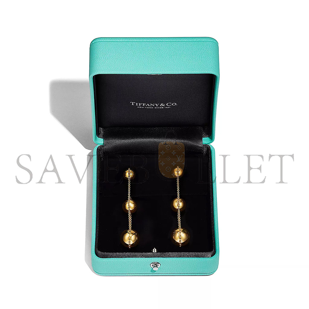 TIFFANY HARDWEAR THREE LAYER DROP EARRINGS 60006746